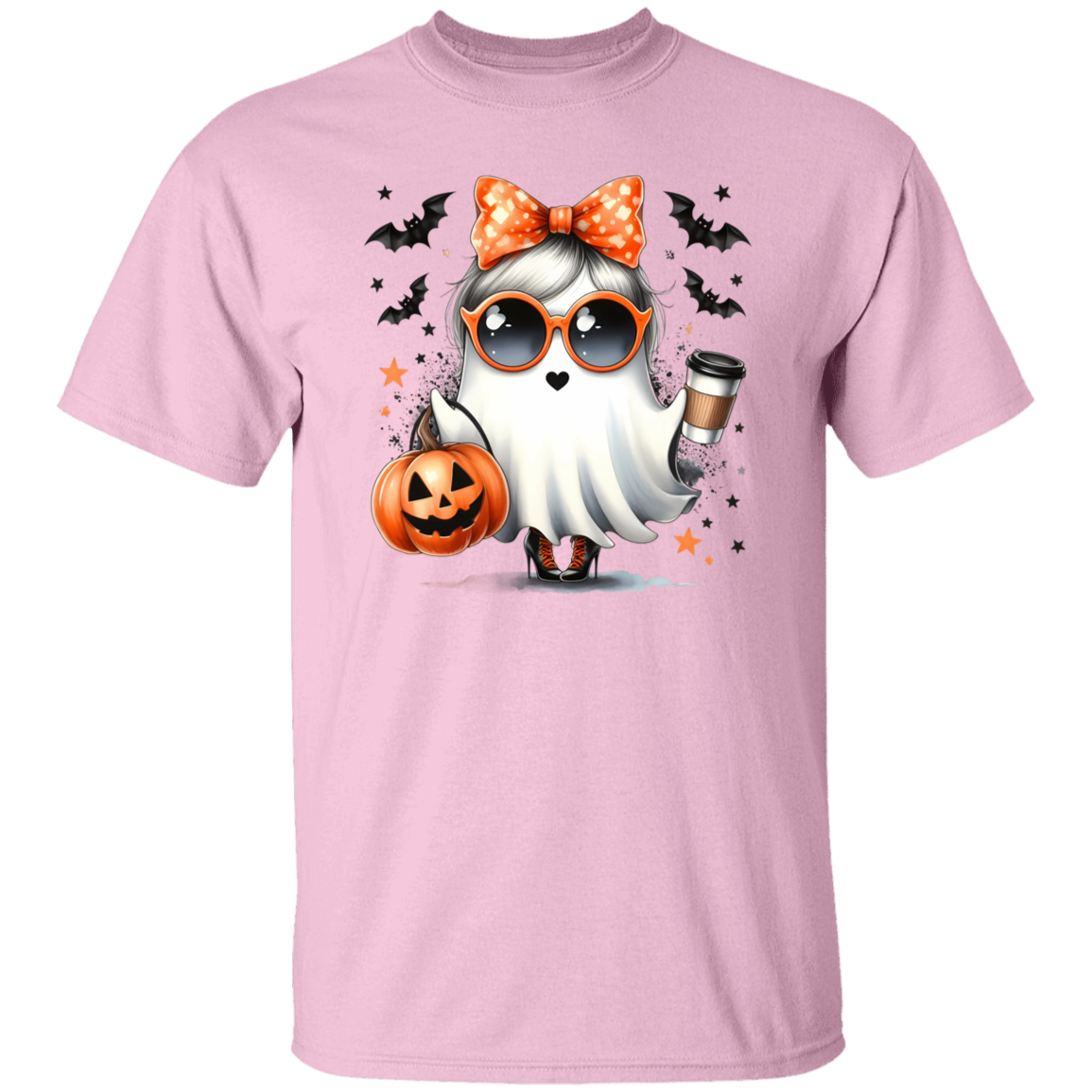 Ghost and Coffee Premium Tee