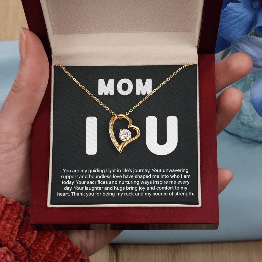 MOM, I Love You Premium Necklace