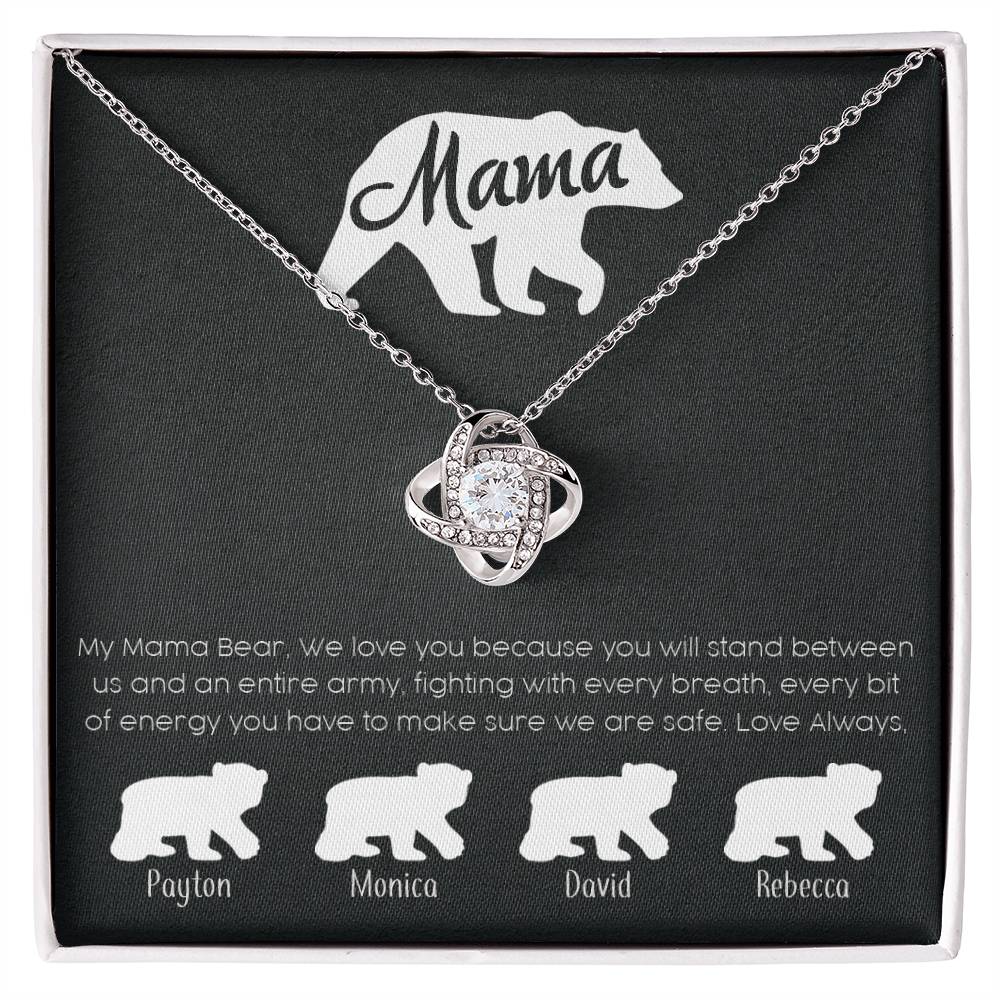 Mama Bear Custom Premium Necklace