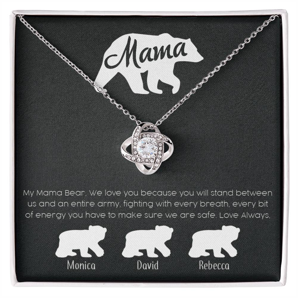 Mama Bear Custom Premium Necklace