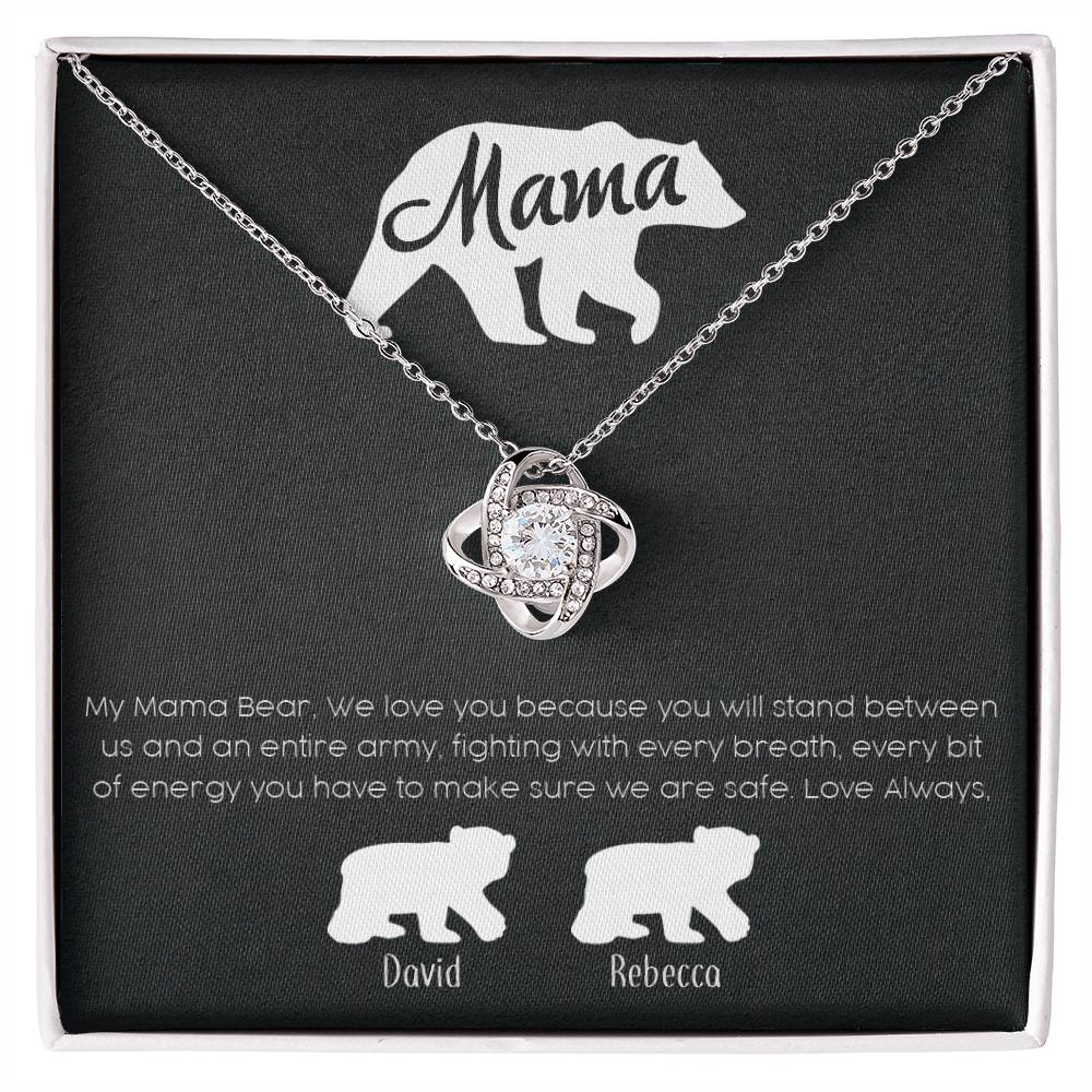 Mama Bear Custom Premium Necklace