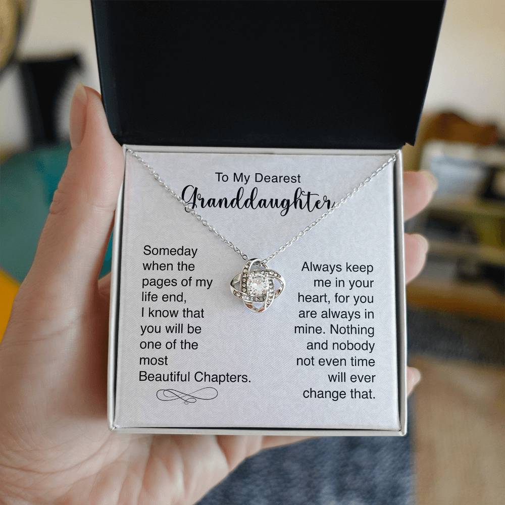 My Dearest Granddaughter Premium Necklace
