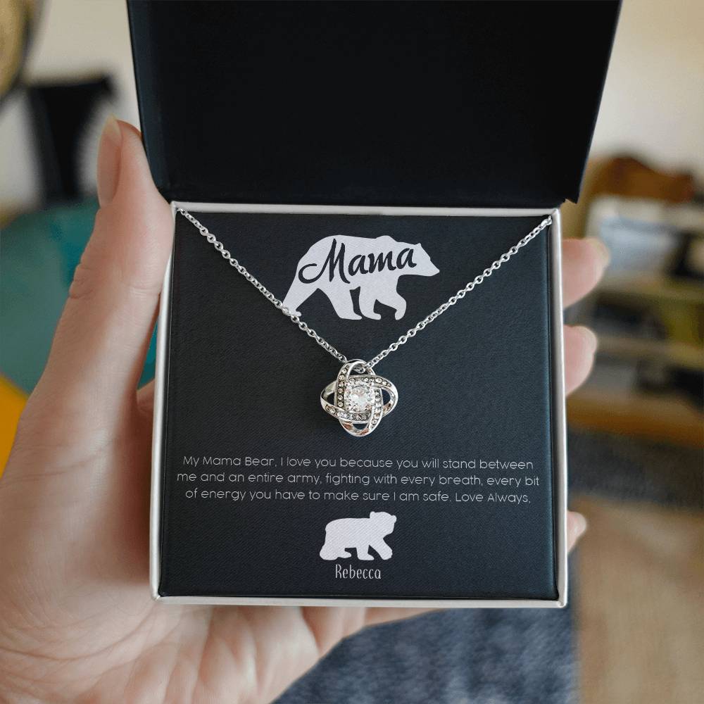 Mama Bear Custom Premium Necklace