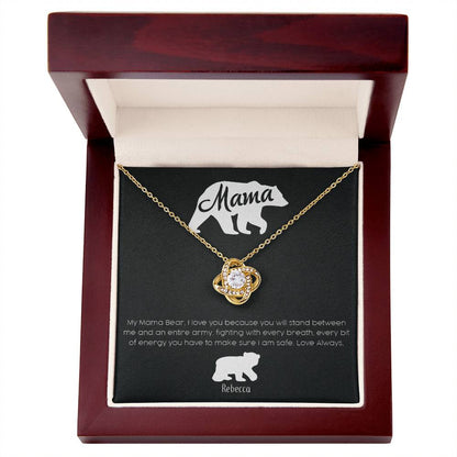 Mama Bear Custom Premium Necklace