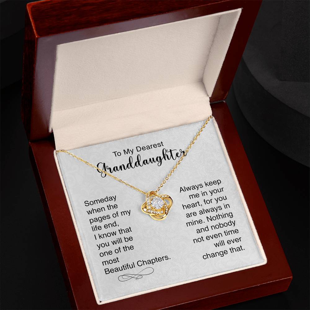 My Dearest Granddaughter Premium Necklace