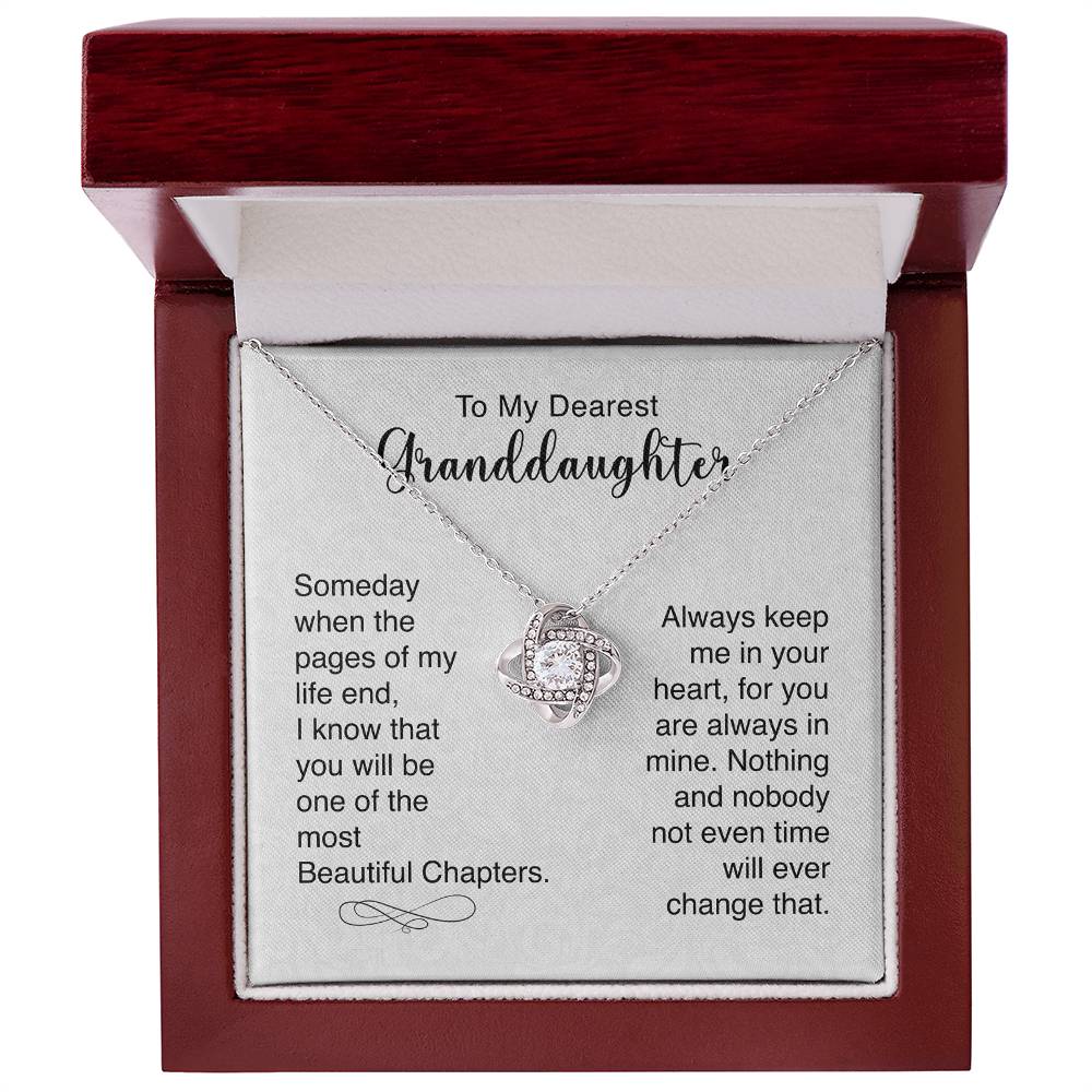 My Dearest Granddaughter Premium Necklace