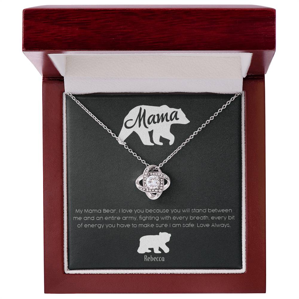 Mama Bear Custom Premium Necklace