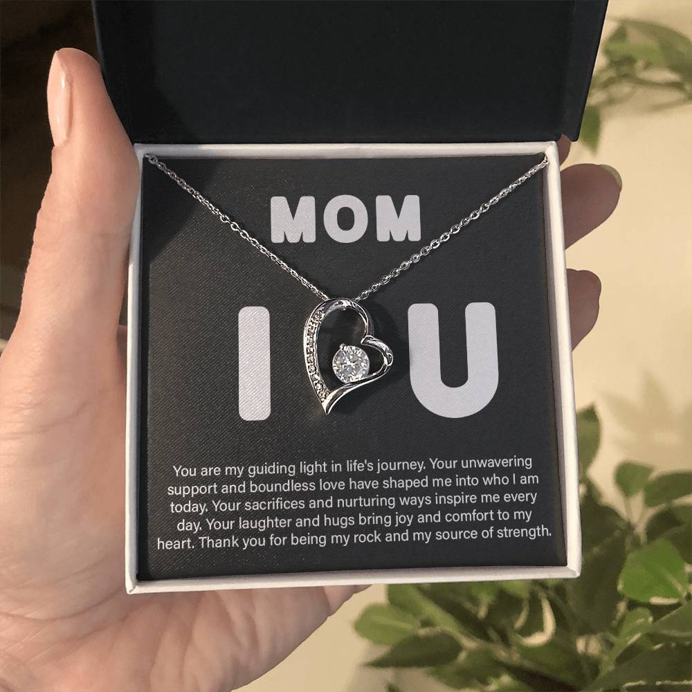 MOM, I Love You Premium Necklace