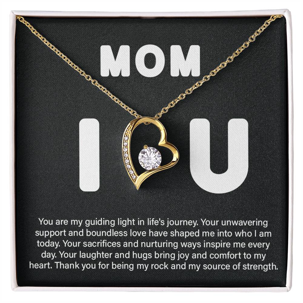 MOM, I Love You Premium Necklace