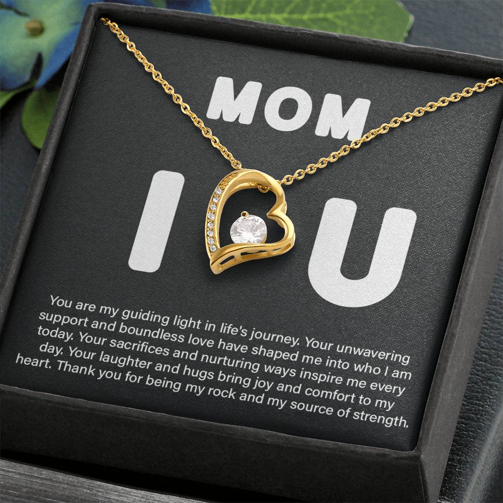 MOM, I Love You Premium Necklace