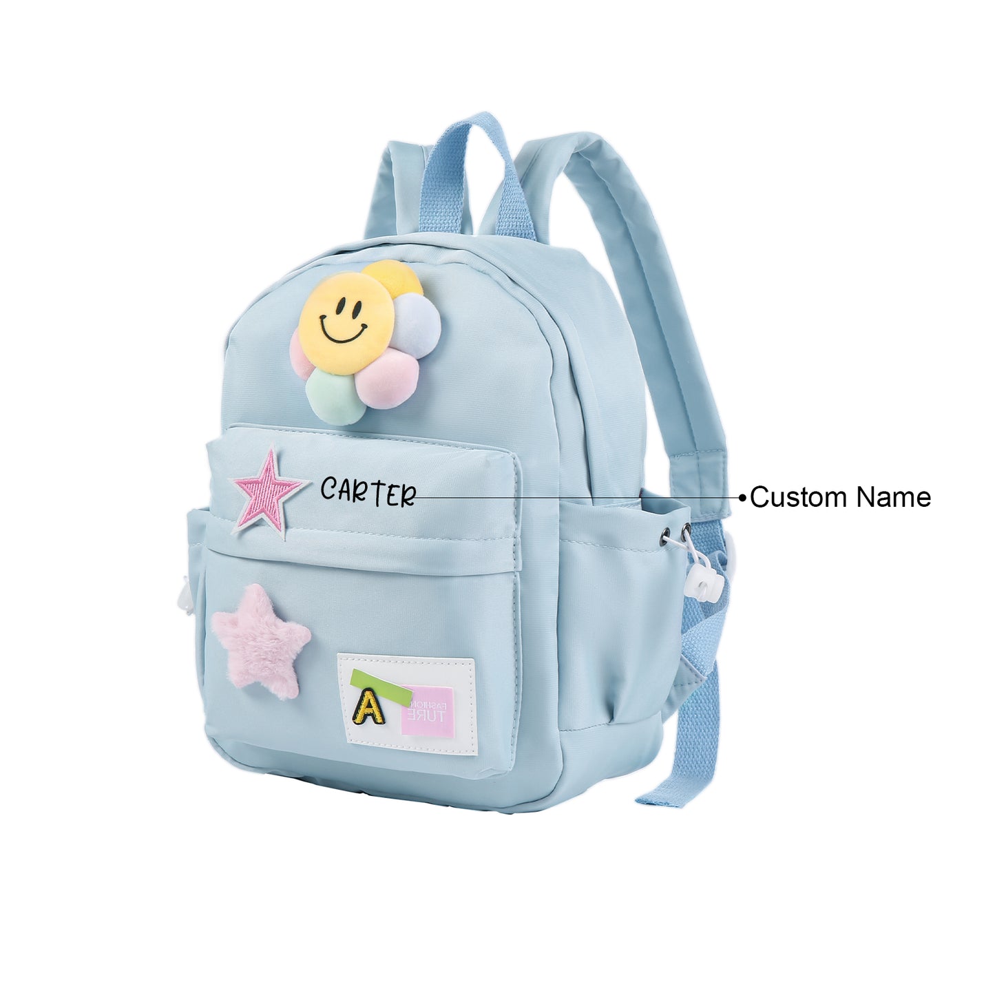 Custom Name School Bag