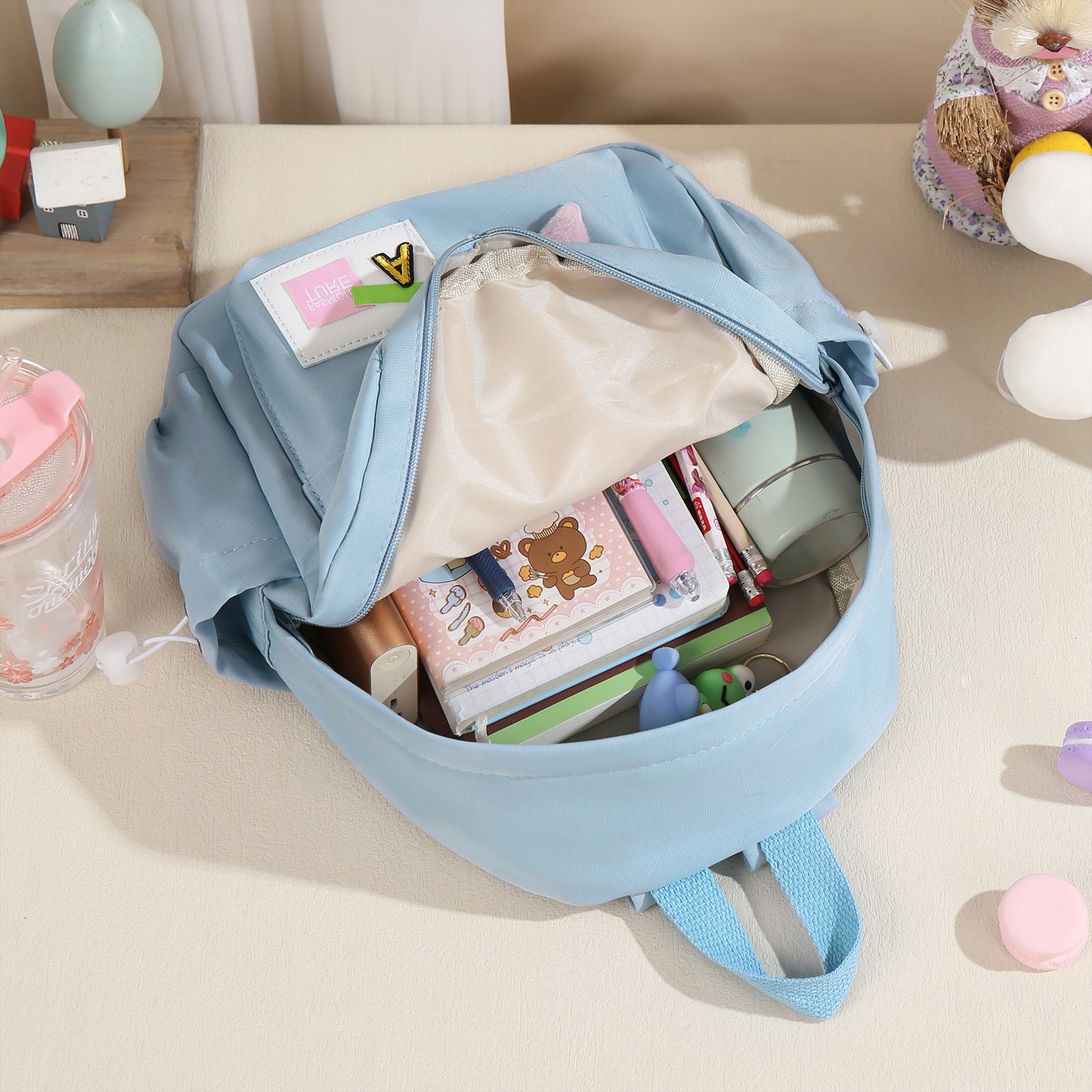 Custom Name School Bag