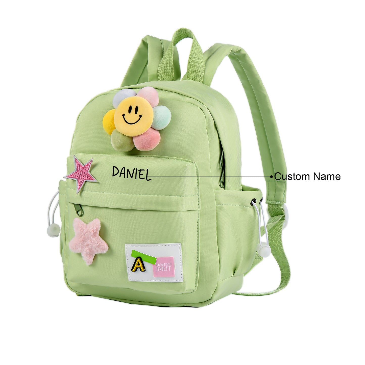 Custom Name School Bag