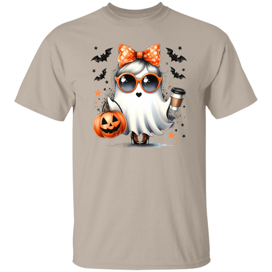 Ghost and Coffee Premium Tee