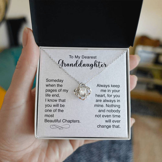 My Dearest Granddaughter Premium Necklace