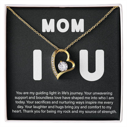 MOM, I Love You Premium Necklace