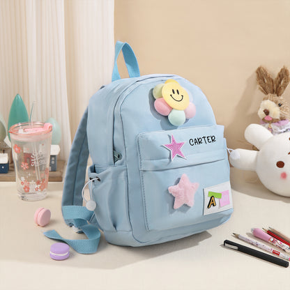 Custom Name School Bag