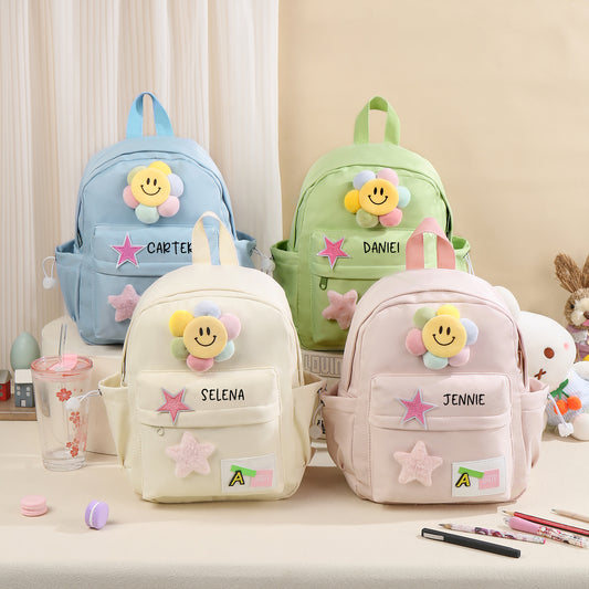 Custom Name School Bag