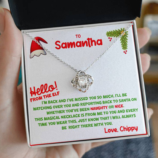 Elf is Back Personalized Premium Necklace